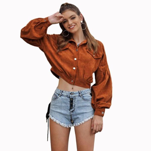 women's jackets 2021 women winter autumn buttons coats overcoats female cute solid color clothing, Black;brown
women's jackets 2021 women winter autumn buttons coats overcoats female cute solid color clothing, Black;brown