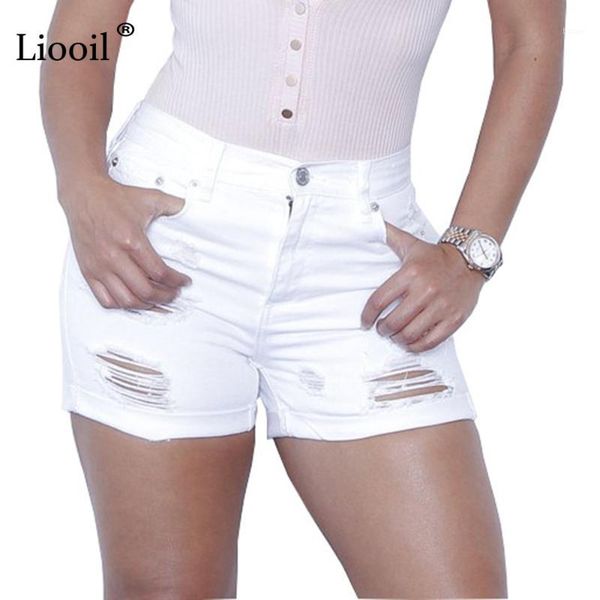 women's shorts liooil white women 2021 mid waist hole hollow out pockets denim fashion skinny jean cotton summer1, White;black
women's shorts liooil white women 2021 mid waist hole hollow out pockets denim fashion skinny jean cotton summer1, White;black