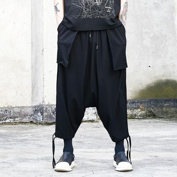 men's pants men japan streetwear oversize loose casual black cross male punk gothic hip hop fashion pocket kimono harem trousers mid1
men's pants men japan streetwear oversize loose casual black cross male punk gothic hip hop fashion pocket kimono harem trousers mid1