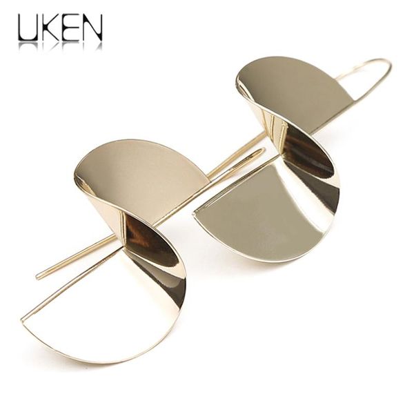 dangle & chandelier uken fashion jewelry brincos brightness metal geometric simple earrings for women alloy eardrop punk, Silver
dangle & chandelier uken fashion jewelry brincos brightness metal geometric simple earrings for women alloy eardrop punk, Silver
