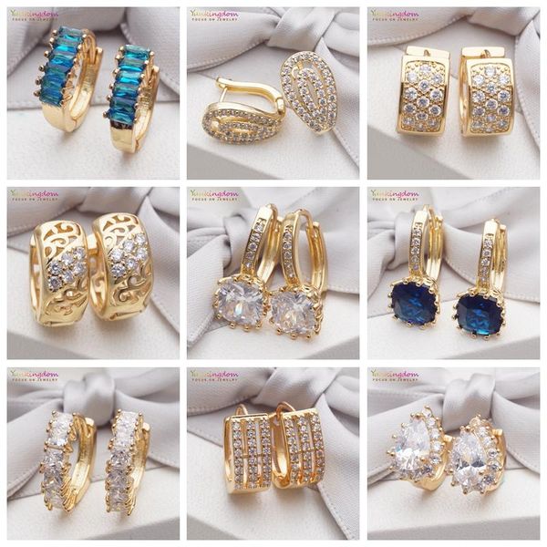 yunkingdom 14 different styles new 2020 trendy jewelry gold earring round cubic zirconia crystal hoop earrings for women, Golden;silver
yunkingdom 14 different styles new 2020 trendy jewelry gold earring round cubic zirconia crystal hoop earrings for women, Golden;silver