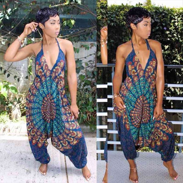 perspective style halter summer print jumpsuit women backless beach style long romper fashion women wide leg pants db9097, Black;white
perspective style halter summer print jumpsuit women backless beach style long romper fashion women wide leg pants db9097, Black;white