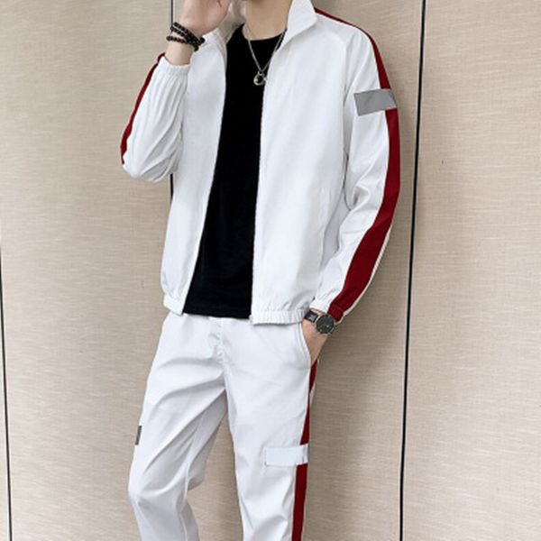 2020 men spring gym suit breathable joggers sweatsuit male tracksuit warm running sport set training men's sportswear sets, Gray
2020 men spring gym suit breathable joggers sweatsuit male tracksuit warm running sport set training men's sportswear sets, Gray