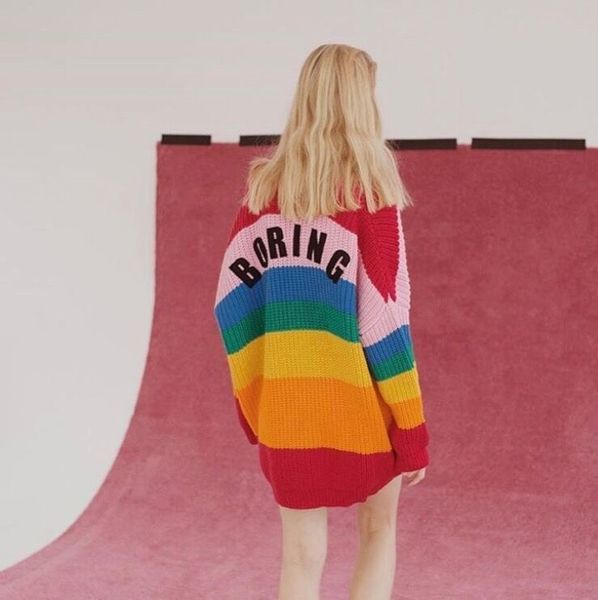 2021 new track hawaii women's shirt harajuku ulzzang rainbow striped cardigan letters boredom female male bluffs for women iqna, White;black
2021 new track hawaii women's shirt harajuku ulzzang rainbow striped cardigan letters boredom female male bluffs for women iqna, White;black