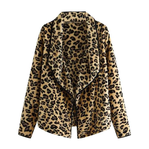 women leopard plush loose irregular collar cardigan wool knitted women sweater and pullover roupas femininas winter jacket 2020, Black;brown
women leopard plush loose irregular collar cardigan wool knitted women sweater and pullover roupas femininas winter jacket 2020, Black;brown