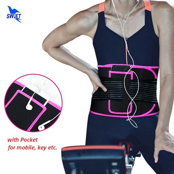 waist support 1 pcs compression belt 8 springs silver coating lining protector with mobile pocket for gym fitness1, Black;gray
waist support 1 pcs compression belt 8 springs silver coating lining protector with mobile pocket for gym fitness1, Black;gray