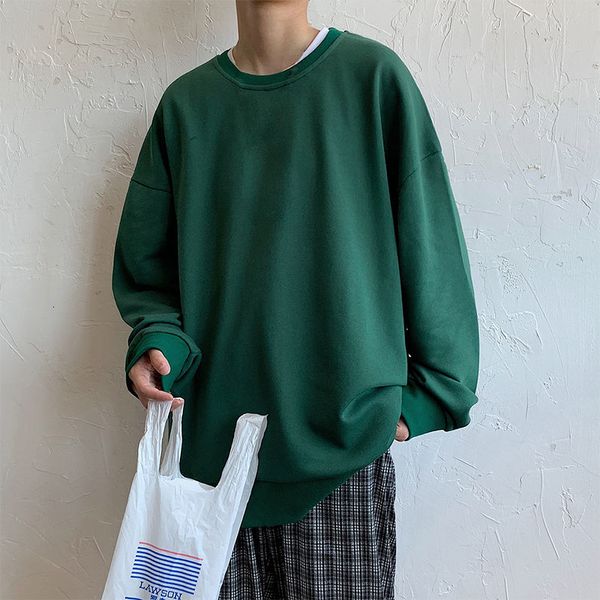 2021 male sweat spring/winter new thin plus size hong kong style sweatshirt youth men's clothes 7uqy, Black
2021 male sweat spring/winter new thin plus size hong kong style sweatshirt youth men's clothes 7uqy, Black