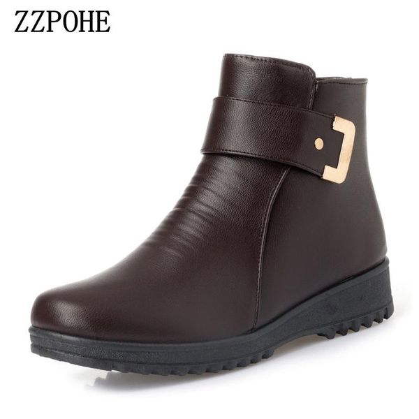 zzpohe 2020 winter women shoes woman soft leather wedges ankle boots female snow boots warm non-slip plush mother shoes, Black
zzpohe 2020 winter women shoes woman soft leather wedges ankle boots female snow boots warm non-slip plush mother shoes, Black
