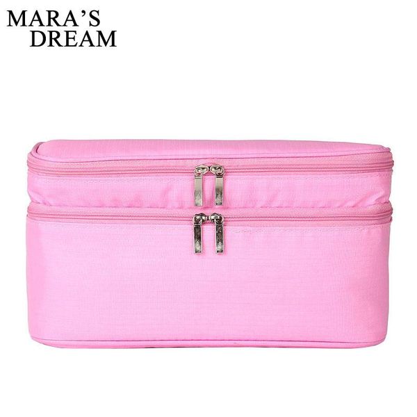 mara's dream women cosmetic cases portable multifunction double layer oxford women storage bag wash bag solid color casual
mara's dream women cosmetic cases portable multifunction double layer oxford women storage bag wash bag solid color casual