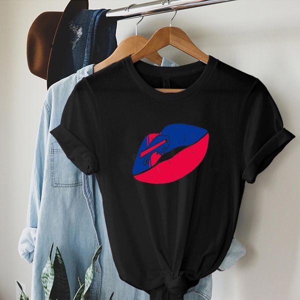 wt20384 summer street fashion personality creative blue red lips print short sleeve round neck loose women's t-shirt, White
wt20384 summer street fashion personality creative blue red lips print short sleeve round neck loose women's t-shirt, White