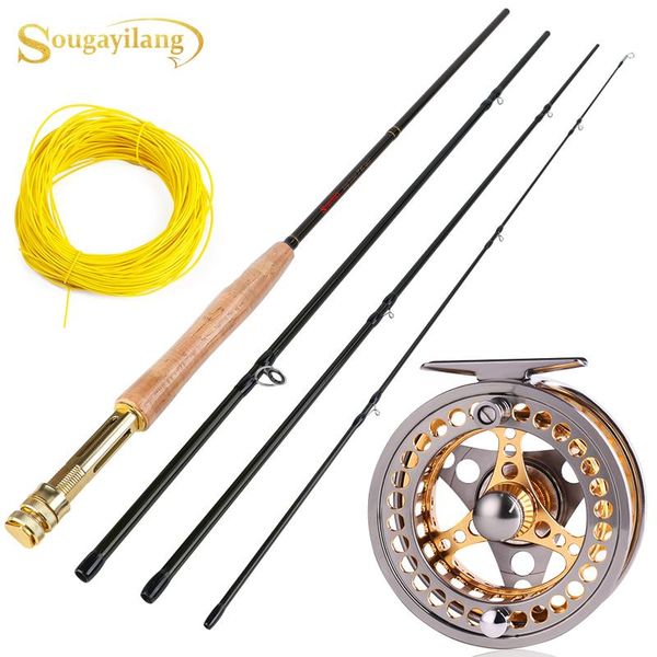 sougayilang fishing rod reel line combo 4 section 2.7m ultralight portable rod and cnc-machined aluminum alloy reel
sougayilang fishing rod reel line combo 4 section 2.7m ultralight portable rod and cnc-machined aluminum alloy reel