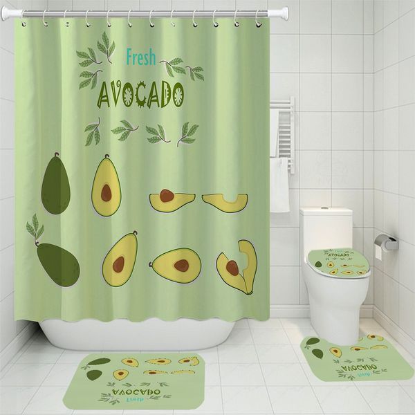 fruit shower curtain toilet cushion u-shaped cushion non-slip carpet waterproof shower curtain digital printing bathroom cover
fruit shower curtain toilet cushion u-shaped cushion non-slip carpet waterproof shower curtain digital printing bathroom cover