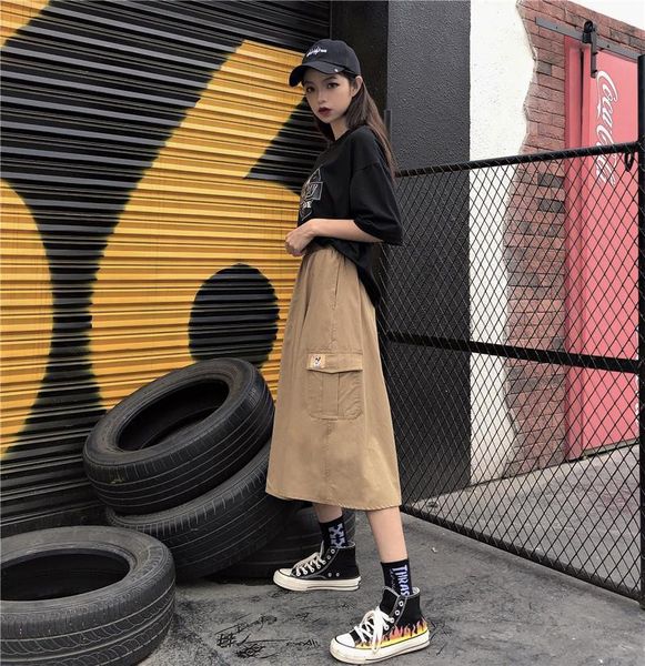 autumn skirt children cool hip hop port style a word high waist workmanship half-length skirt girl ins super fire, Black
autumn skirt children cool hip hop port style a word high waist workmanship half-length skirt girl ins super fire, Black