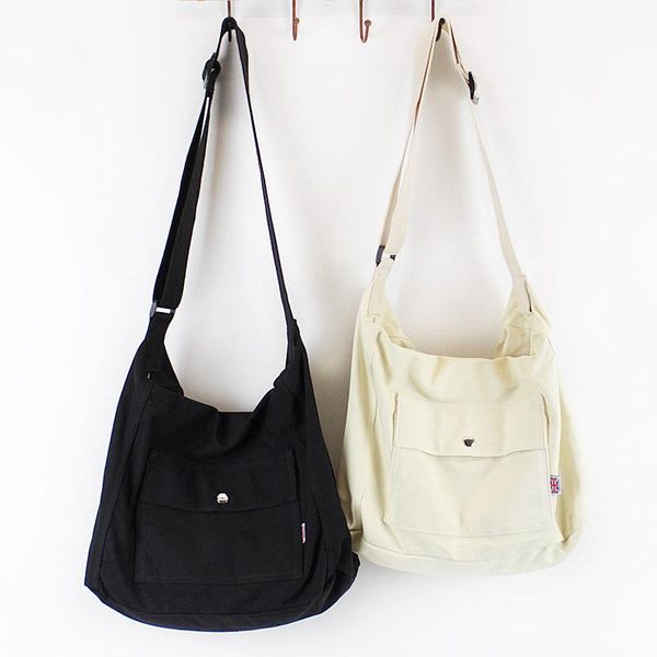 new korean version of the literary couple models canvas large capacity bag college style solid color shoulder bag messenger
new korean version of the literary couple models canvas large capacity bag college style solid color shoulder bag messenger
