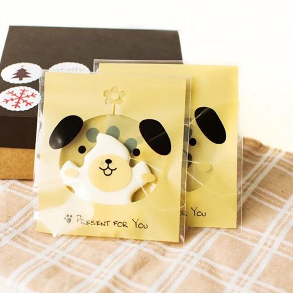 100 pcs / lot cookie biscuits self adhesive plastic packaging bags dog print gifts bags biscuits candy package party decorations
100 pcs / lot cookie biscuits self adhesive plastic packaging bags dog print gifts bags biscuits candy package party decorations