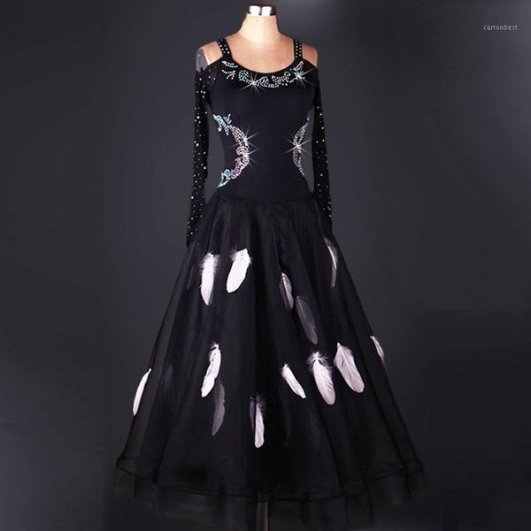 stage wear sparkly rhinestones ballroom dance dress wan long sleeve waltz competition standard dancing dresses customized wear1, Black;red
stage wear sparkly rhinestones ballroom dance dress wan long sleeve waltz competition standard dancing dresses customized wear1, Black;red