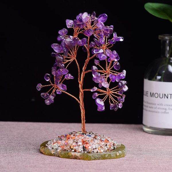 decorative objects & figurines 1pc natural amethyst rose quartz tree of life rock mineral specimen reiki healing home decoration diy gifts s
decorative objects & figurines 1pc natural amethyst rose quartz tree of life rock mineral specimen reiki healing home decoration diy gifts s