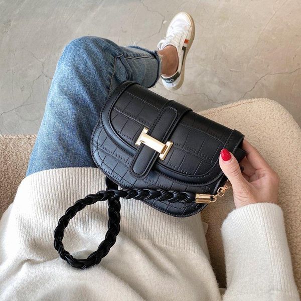retro stone black women bags 2020 fashion new shoulder handbags and purses luxury small messanger bags
retro stone black women bags 2020 fashion new shoulder handbags and purses luxury small messanger bags