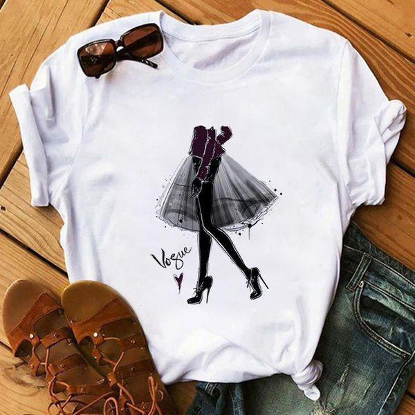 new summer lady t shirt women vogue graphic print harajuku vogue t shirt casual short sleeves t-shirt camiseta mujer, White
new summer lady t shirt women vogue graphic print harajuku vogue t shirt casual short sleeves t-shirt camiseta mujer, White