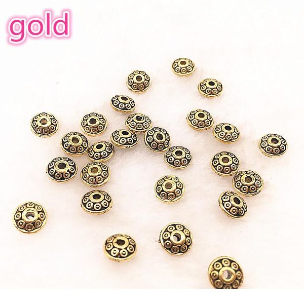 50pcs/lot 6x4mm tibetan metal beads antique gold silver bronze cone pattern loose spacer beads for jewelr qylrmo
50pcs/lot 6x4mm tibetan metal beads antique gold silver bronze cone pattern loose spacer beads for jewelr qylrmo