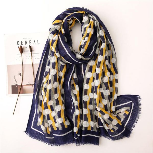 scarves style autumn and winter fashion women's cotton material silk lady scarf sunscreen print shawl, Blue;gray
scarves style autumn and winter fashion women's cotton material silk lady scarf sunscreen print shawl, Blue;gray