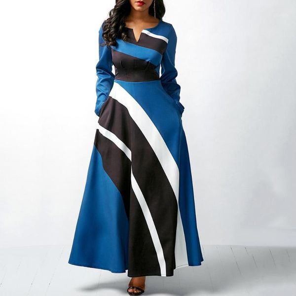 casual dresses women long sleeve v neck diagonal stripes print loose party maxi for 2021 elegant1, Black;gray
casual dresses women long sleeve v neck diagonal stripes print loose party maxi for 2021 elegant1, Black;gray