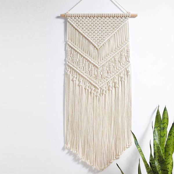 tapestries bohemian tapestry style hand-woven living room decoration tassel home 40x85cm
tapestries bohemian tapestry style hand-woven living room decoration tassel home 40x85cm