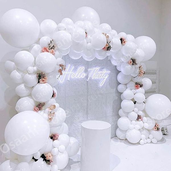 107pcs balloon garland arch kit white wedding balloons latex pack for baby shower girl boy birthday party decoration supplies xn 1027
107pcs balloon garland arch kit white wedding balloons latex pack for baby shower girl boy birthday party decoration supplies xn 1027