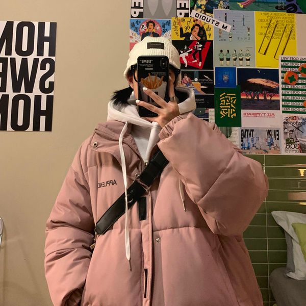2021 new men winter graphic printed parkas hooded warm coats men's casual streetwear korean fashion jacket h0o3, Black
2021 new men winter graphic printed parkas hooded warm coats men's casual streetwear korean fashion jacket h0o3, Black