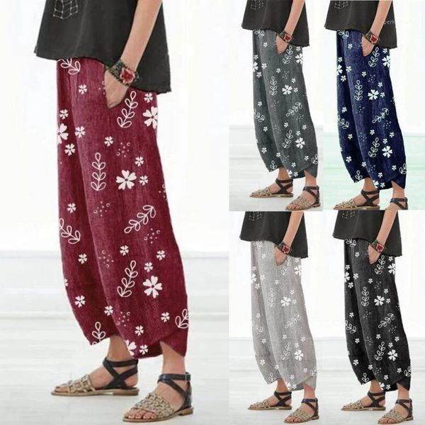 women's pants & capris women casual harem summer elastic waist wide leg vintage floral printed trousers female loose pantalon plus size, Black;white
women's pants & capris women casual harem summer elastic waist wide leg vintage floral printed trousers female loose pantalon plus size, Black;white