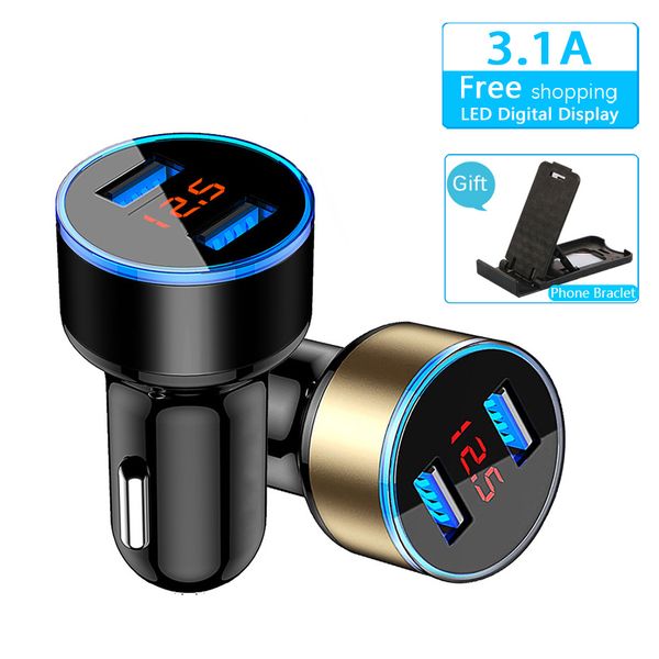 universal 12v-24v fast dual usb car charger adapter led display 5v 3.1a auto abs usb car phone charger for iphone huawei
universal 12v-24v fast dual usb car charger adapter led display 5v 3.1a auto abs usb car phone charger for iphone huawei