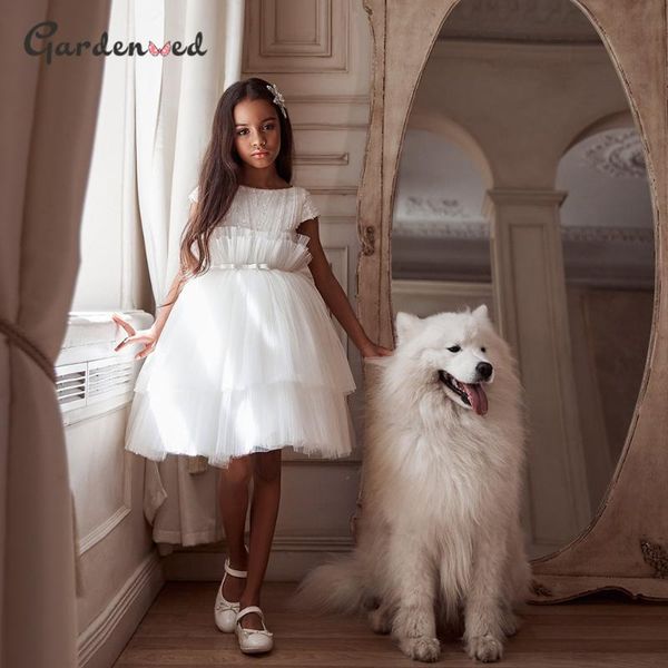 girl's dresses cute white flower girl dress tulle puffy backless knee length kid child wedding party princess gown, Red;yellow
girl's dresses cute white flower girl dress tulle puffy backless knee length kid child wedding party princess gown, Red;yellow