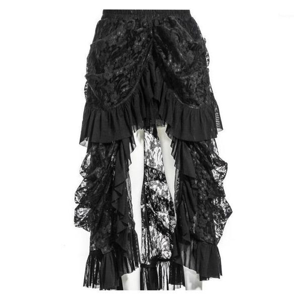 women gothic steampunk style lolita skirt female fashion lace solid color long skirt party evening1, Black
women gothic steampunk style lolita skirt female fashion lace solid color long skirt party evening1, Black