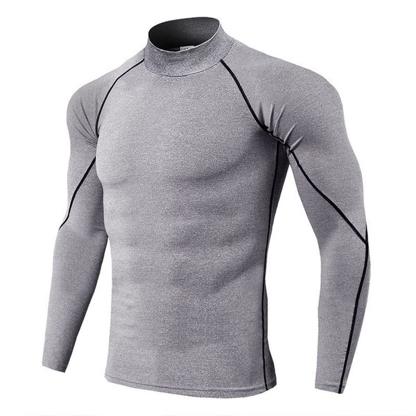 thermal underwear for men high collar camiseta termica sport thermo shirt quick dry compressed underwear clothes men bielizna 201124, Black;white
thermal underwear for men high collar camiseta termica sport thermo shirt quick dry compressed underwear clothes men bielizna 201124, Black;white
