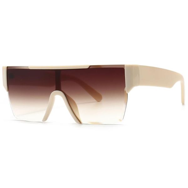 sunglasses veshion flat retro for men frameless one piece gradient rimless glasses women square beige brown uv400 2021, White;black
sunglasses veshion flat retro for men frameless one piece gradient rimless glasses women square beige brown uv400 2021, White;black
