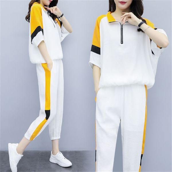 female outfits 2 piece matching set plus size tracksuit sportswear co-ord sets for women pants summer clothes 201104, Gray
female outfits 2 piece matching set plus size tracksuit sportswear co-ord sets for women pants summer clothes 201104, Gray
