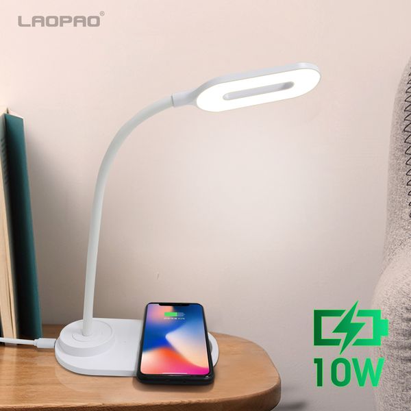 laopao 10w qi quick wireless charging led table desk lamp portable eye protect 360 degree flexible touch control night light 1020
laopao 10w qi quick wireless charging led table desk lamp portable eye protect 360 degree flexible touch control night light 1020