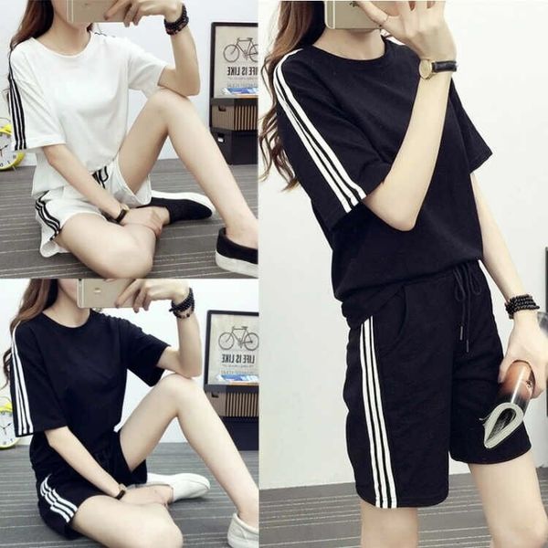 kbxku 2019 summer new fashion large size loose shorts sportswear shorts tr suit women's short sleeve sportswear running leisure two-pie, Gray
kbxku 2019 summer new fashion large size loose shorts sportswear shorts tr suit women's short sleeve sportswear running leisure two-pie, Gray