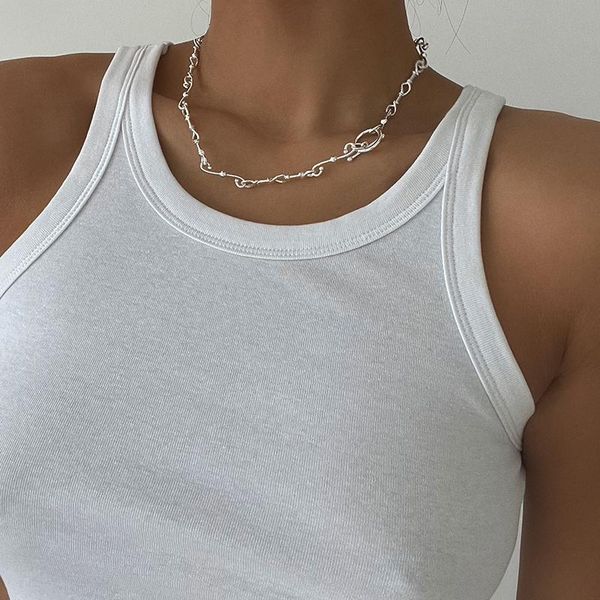 chokers timeless wonder geo irregular toggle chain necklace women jewelry punk ins trendy boho designer party goth gift rare 2555, Golden;silver
chokers timeless wonder geo irregular toggle chain necklace women jewelry punk ins trendy boho designer party goth gift rare 2555, Golden;silver