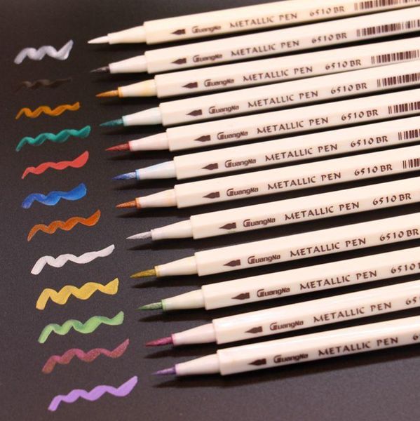gift sets 30 pcs/lot metallic micron pen detailed marking color metal marker for black paper drawing school art supplies1
gift sets 30 pcs/lot metallic micron pen detailed marking color metal marker for black paper drawing school art supplies1