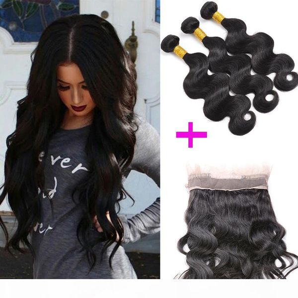 brazilian virgin hair pre plucked 360 lace frontal with bundles body wave 3 pieces lot human hair frontal closure hair extensions, Black;brown
brazilian virgin hair pre plucked 360 lace frontal with bundles body wave 3 pieces lot human hair frontal closure hair extensions, Black;brown