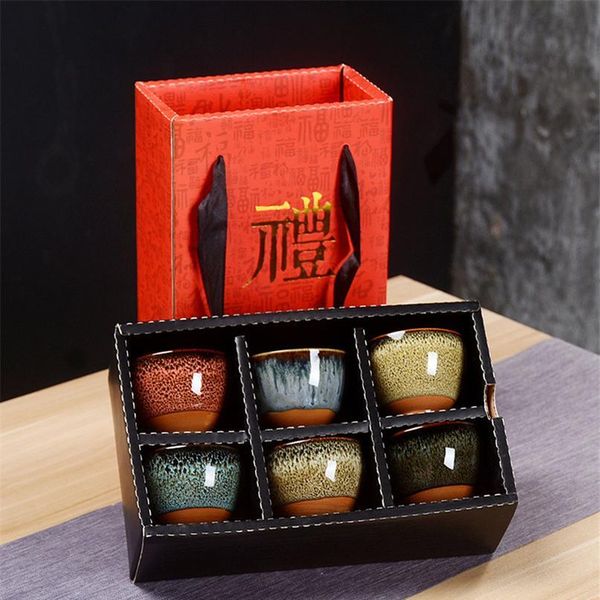 6 шт. керамическая пропинка wealware chinese kungfu набор чайных чашек sake чашки 50 мл мастер кубок маленькие чайные чаши de sqcrjr
6 шт. керамическая пропинка wealware chinese kungfu набор чайных чашек sake чашки 50 мл мастер кубок маленькие чайные чаши de sqcrjr