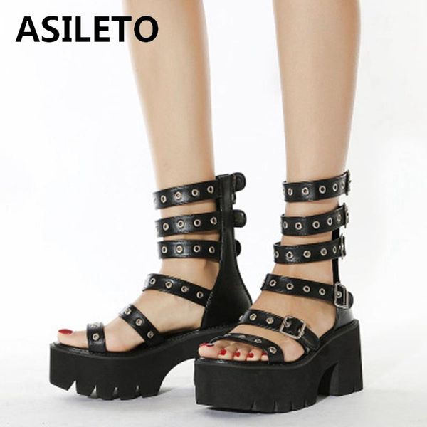 sandals asileto women 2021 open toe 8cm block heels thick bottom platform punk cool stylish big size 35-42 party a3648, Black
sandals asileto women 2021 open toe 8cm block heels thick bottom platform punk cool stylish big size 35-42 party a3648, Black