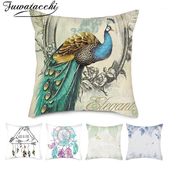 cushion/decorative pillow fuwatacchi beautiful animal cushion covers colorful peacock cases cotton for bedroom sofa decorative 45*451
cushion/decorative pillow fuwatacchi beautiful animal cushion covers colorful peacock cases cotton for bedroom sofa decorative 45*451