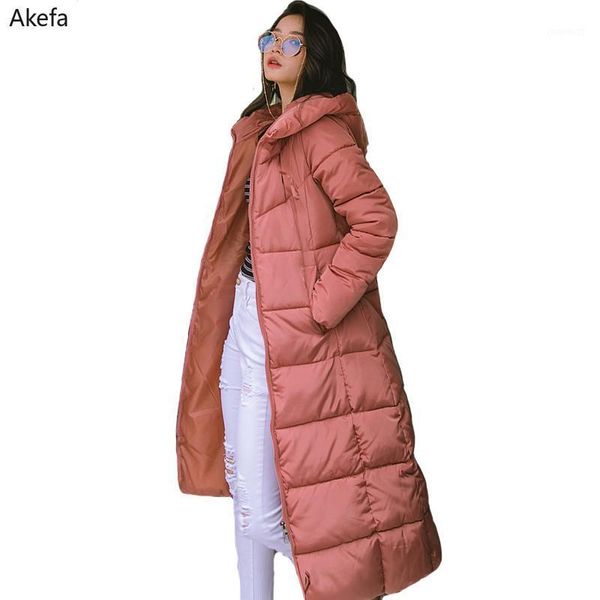 2021 winter women jacket x-long hooded cotton padded female coat warm outwear womens parka manteau femme hiver1, Black
2021 winter women jacket x-long hooded cotton padded female coat warm outwear womens parka manteau femme hiver1, Black
