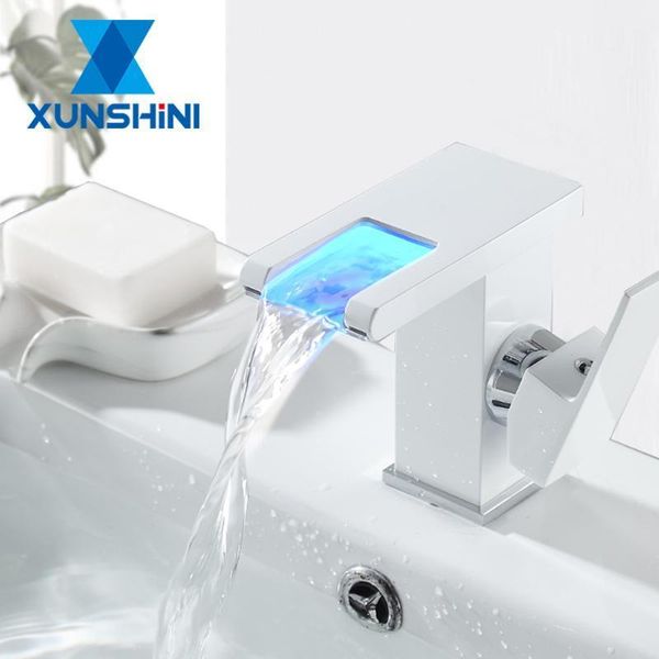 bathroom sink faucets xunshini led waterfall faucet rgb color change and cold basin brass mixer tap toilet taps1
bathroom sink faucets xunshini led waterfall faucet rgb color change and cold basin brass mixer tap toilet taps1