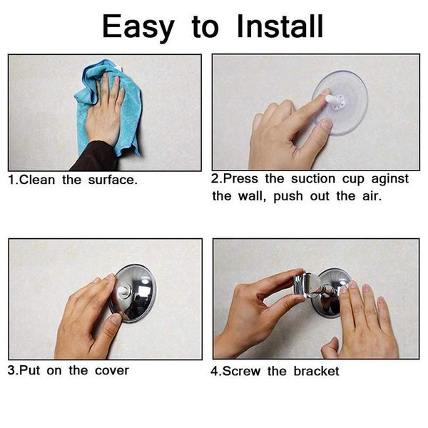zhangji elegant design plastic bathroom shower head holder chromeplate abs suction cup no drill shower holder shower jllxar
zhangji elegant design plastic bathroom shower head holder chromeplate abs suction cup no drill shower holder shower jllxar