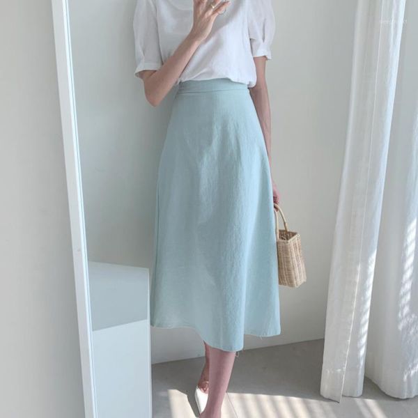 women skirts fashion casual high waist skirt women spring girls summer solid elastic waist a line ladies midi long skirt1, Black
women skirts fashion casual high waist skirt women spring girls summer solid elastic waist a line ladies midi long skirt1, Black