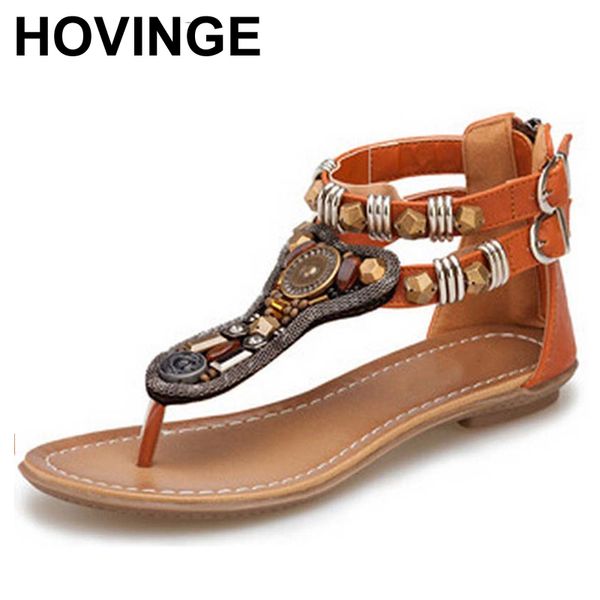 hovinge boho beach style flip flops beads gladiator sandalias women summer slippers fashion zipper sandals flat shoes, Black
hovinge boho beach style flip flops beads gladiator sandalias women summer slippers fashion zipper sandals flat shoes, Black