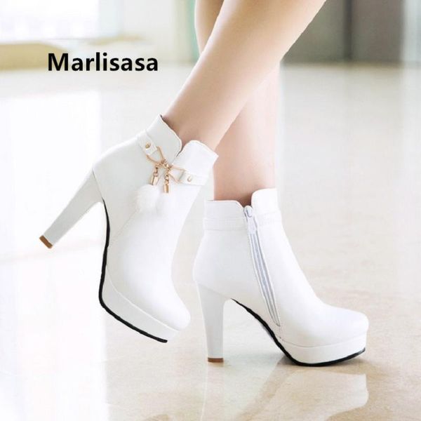 marlisasa botas de mujer women classic white pu leather plus size 34 to 43 boots ladies high heel autumn black boot f6049
marlisasa botas de mujer women classic white pu leather plus size 34 to 43 boots ladies high heel autumn black boot f6049
